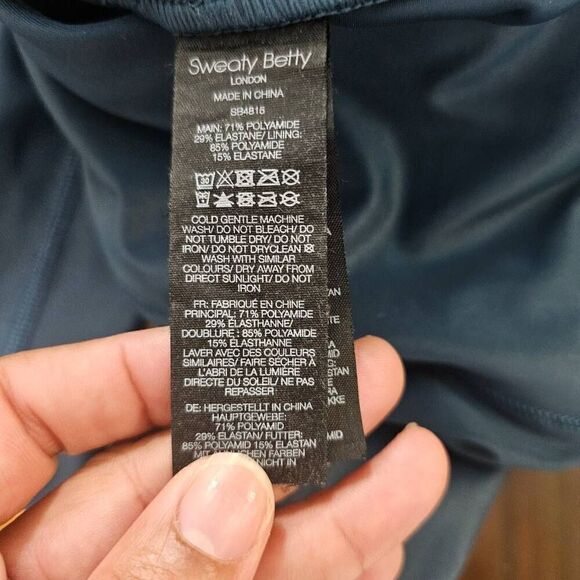 Sweaty Betty Leggings Women's Size XS Blue - Picture 10 of 10